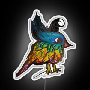 Weirdbird RGB Neon Sign