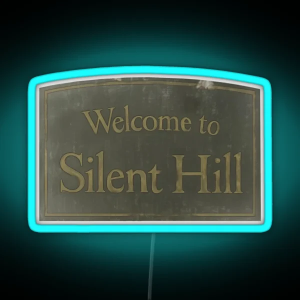 Welcome To Silent Hill RGB Neon Sign