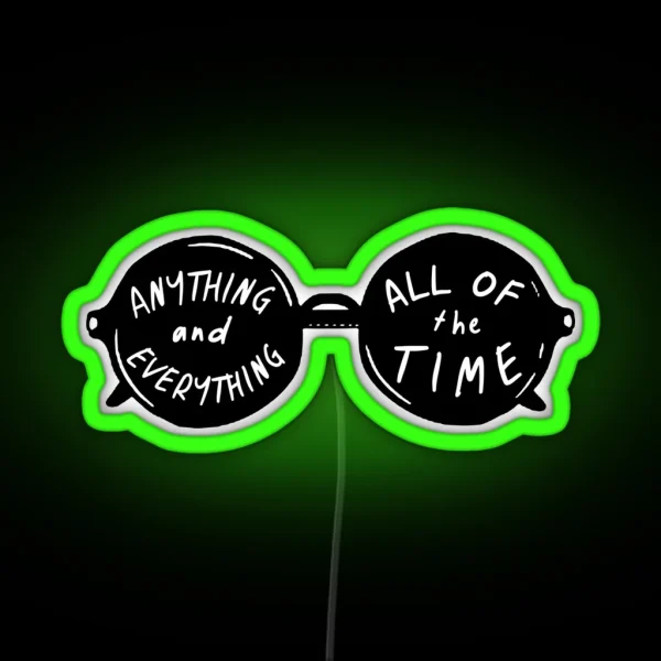 Welcome To The Internet Inside Bo Burnham RGB Neon Sign