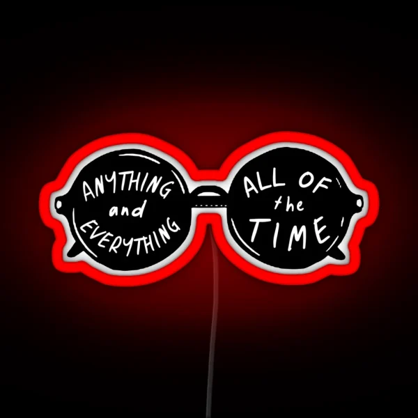 Welcome To The Internet Inside Bo Burnham RGB Neon Sign