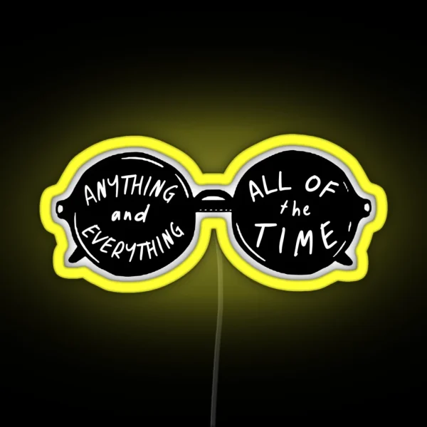 Welcome To The Internet Inside Bo Burnham RGB Neon Sign