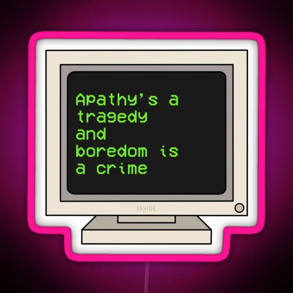 Welcome To The Internet RGB Neon Sign