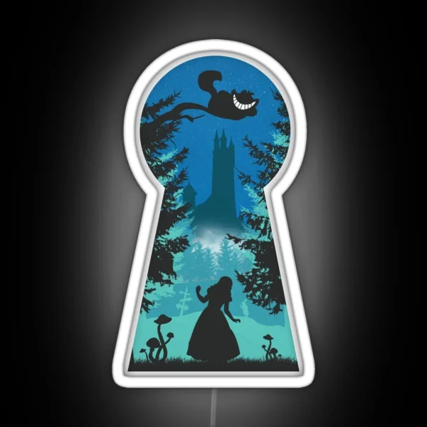 Welcome To Wonderland RGB Neon Sign