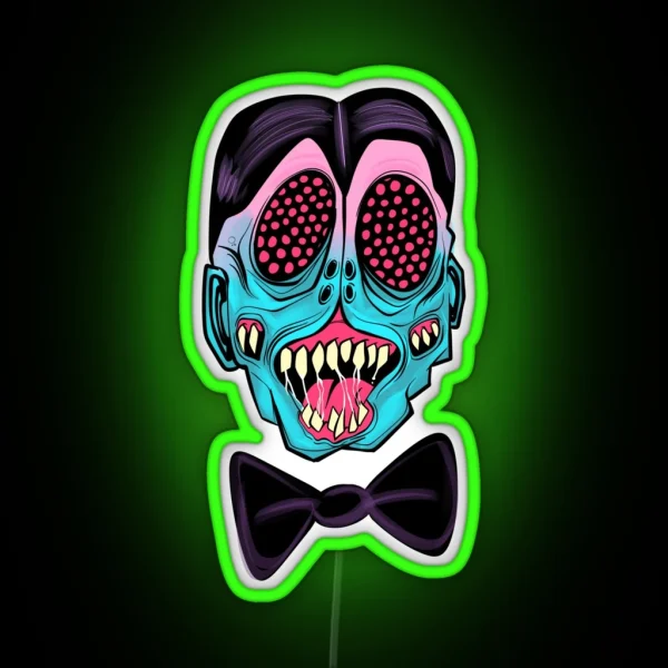 WELL DRESSED MUTANT FLY RGB Neon Sign