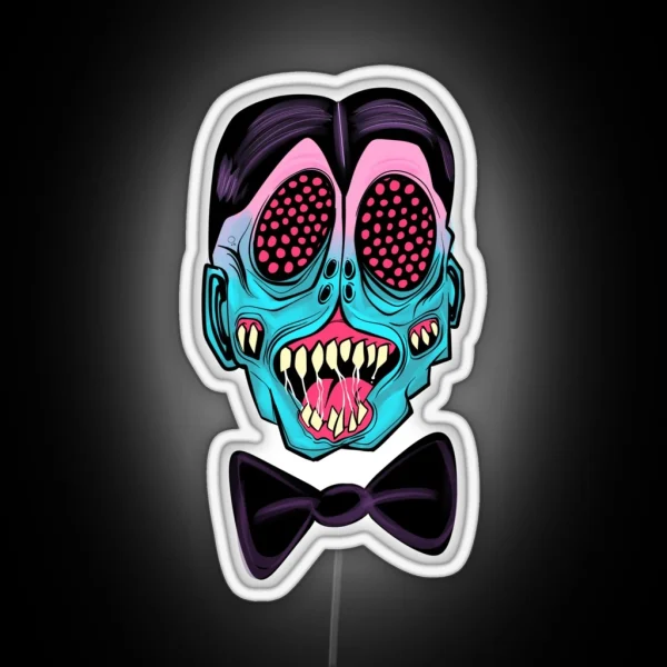 WELL DRESSED MUTANT FLY RGB Neon Sign