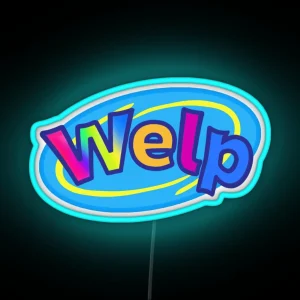 Welp Webkinz RGB Neon Sign