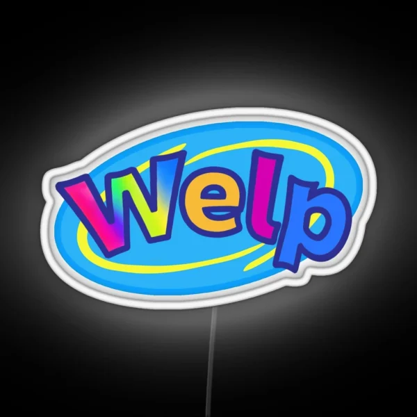 Welp Webkinz RGB Neon Sign