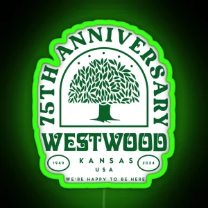 Westwood Anniversary Tee RGB Neon Sign
