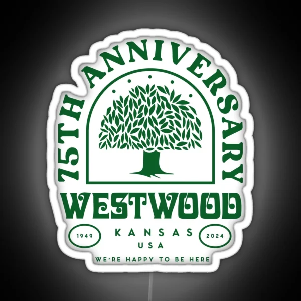 Westwood Anniversary Tee RGB Neon Sign