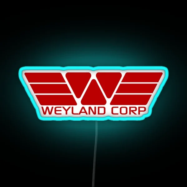 Weyland Corp RGB Neon Sign