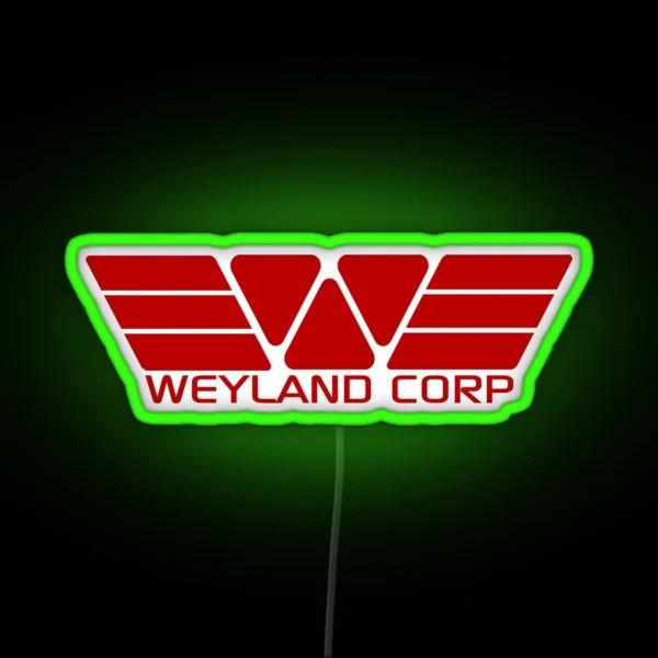 Weyland Corp RGB Neon Sign