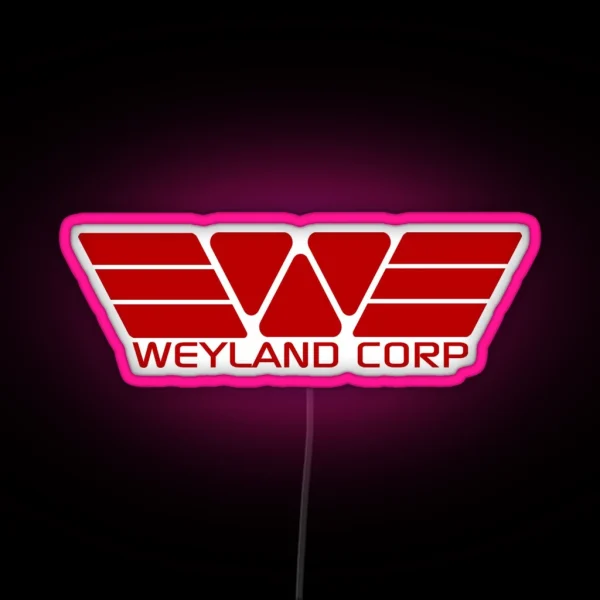 Weyland Corp RGB Neon Sign