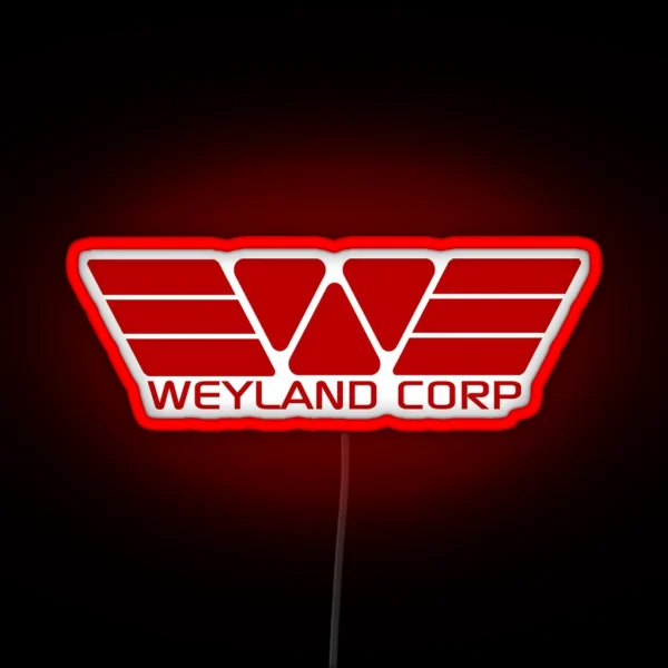 Weyland Corp RGB Neon Sign
