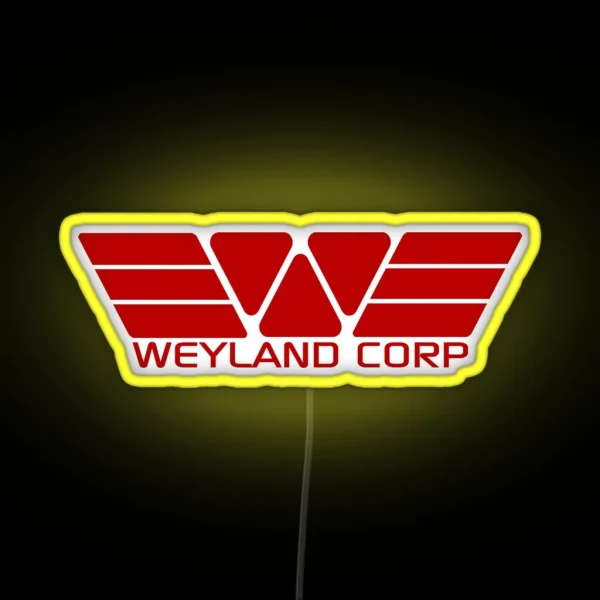 Weyland Corp RGB Neon Sign