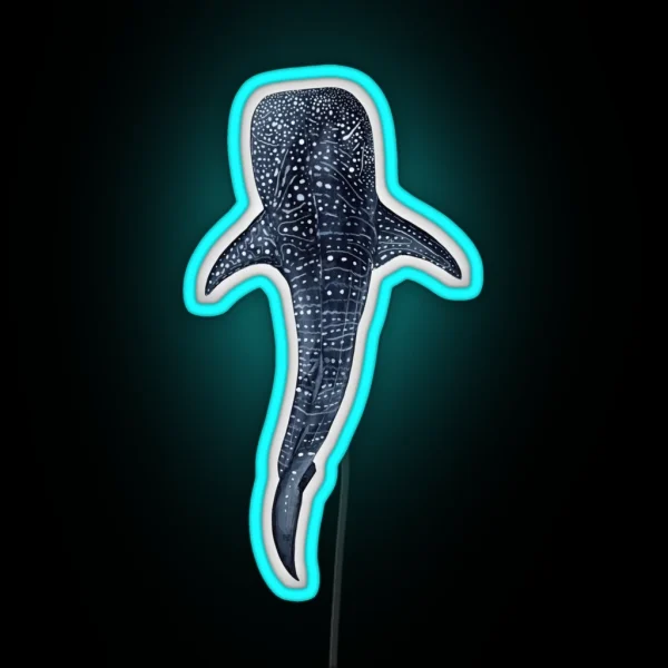 WHALE SHARK II RGB Neon Sign
