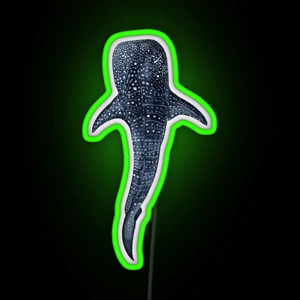WHALE SHARK II RGB Neon Sign