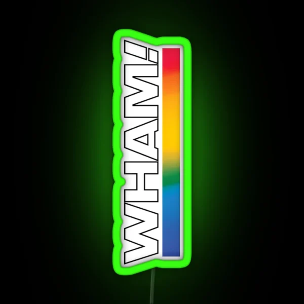 WHAM RGB Neon Sign