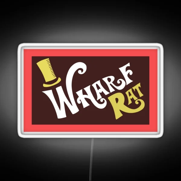 Wharfrat Bar RGB Neon Sign