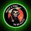 Vintage neon signs retro decor for party or home ambiance