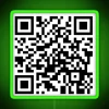 Vibrant RGB Neon Sign Featuring Swamp Remix QR Code Design