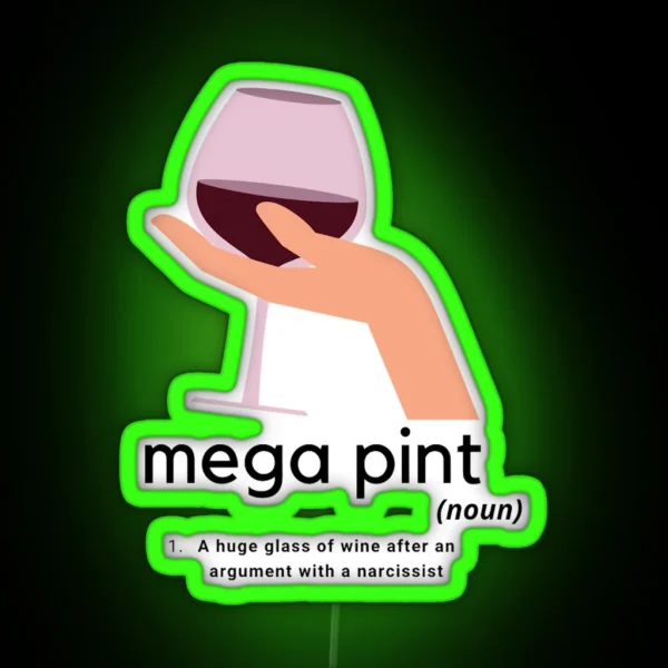 What Is A Mega Pint RGB Neon Sign