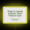 Uplifting motivational inspirational wall decor LED signs for modern homes