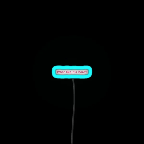 What Like It S Hard RGB Neon Sign