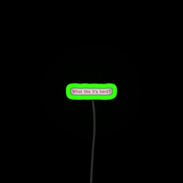 What Like It S Hard RGB Neon Sign