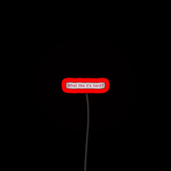 What Like It S Hard RGB Neon Sign