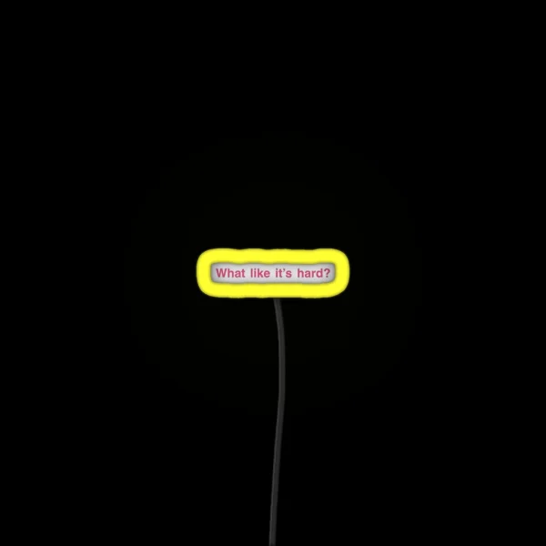 What Like It S Hard RGB Neon Sign