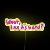 Customizable RGB Neon Sign for Home Decor and Entertainment Spaces