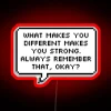 Empowering self-expression through unique individuality and inner strength.
