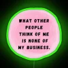 Confidence-boosting motivational neon sign with empowering phrase for personal space decor