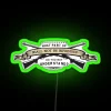 Second Amendment Rights Protected: Don't Tread on Me Neon Sign