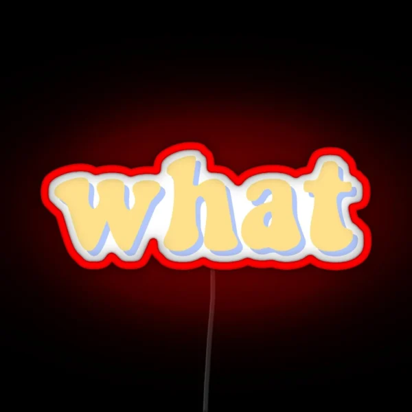 What RGB Neon Sign