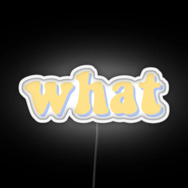 What RGB Neon Sign