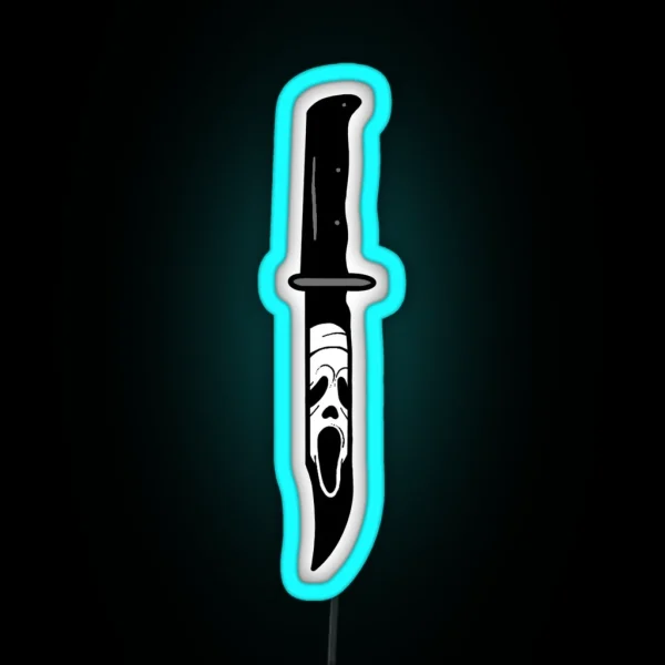 What S Your Favorite Scary Movie RGB Neon Sign