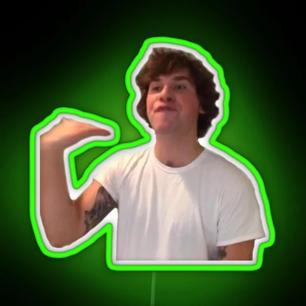 WHAT THE FUCK IS UP KYLE RGB Neon Sign