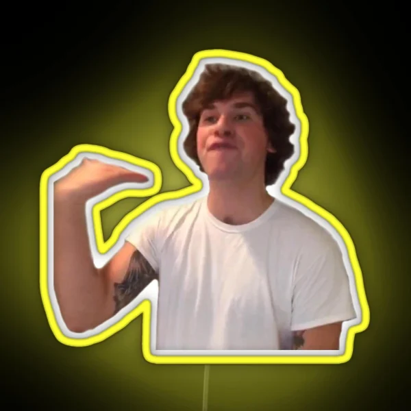 WHAT THE FUCK IS UP KYLE RGB Neon Sign
