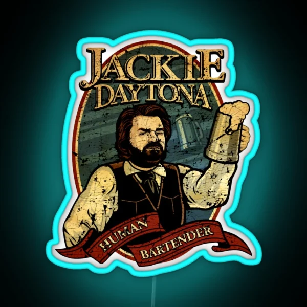 What We Do In The Shadows Jackie Daytona Beer Gift For RGB Neon Sign