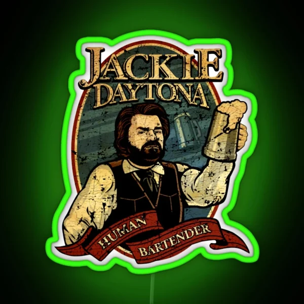 What We Do In The Shadows Jackie Daytona Beer Gift For RGB Neon Sign