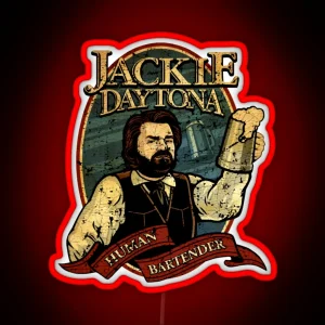 What We Do In The Shadows Jackie Daytona Beer Gift For Fan RGB Neon Sign