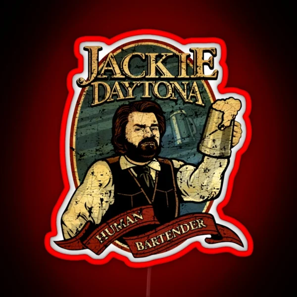 What We Do In The Shadows Jackie Daytona Beer Gift For RGB Neon Sign