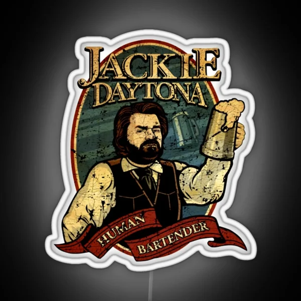 What We Do In The Shadows Jackie Daytona Beer Gift For RGB Neon Sign