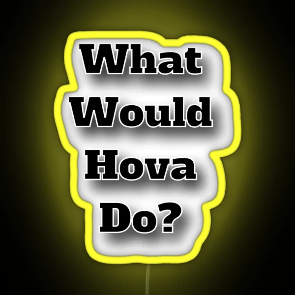 What Would Hova Do RGB Neon Sign