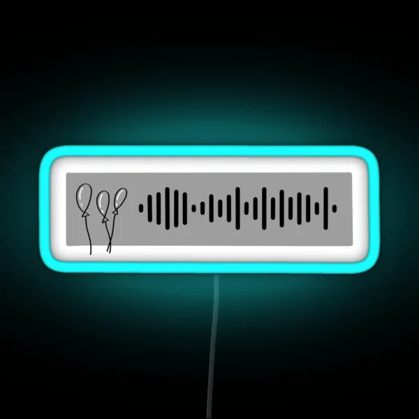 What You Need Spotify Code RGB Neon Sign