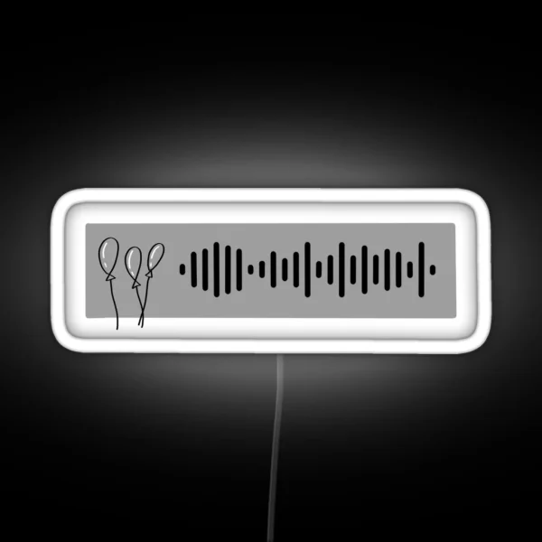 What You Need Spotify Code RGB Neon Sign