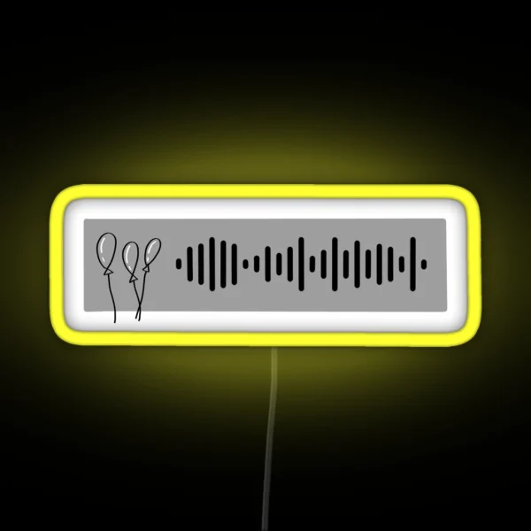 What You Need Spotify Code RGB Neon Sign