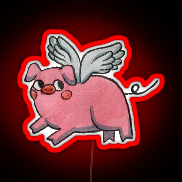 When Pigs Fly RGB Neon Sign