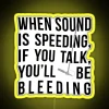 Eye-catching speeding car neon sign with RGB colorful dynamic display